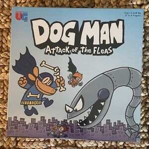 Dog Man Attack of the Fleas Game - NIB